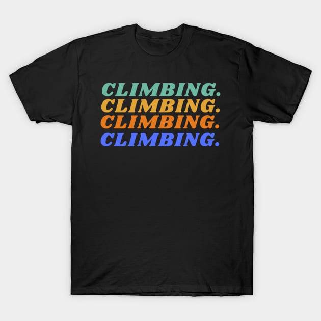Climbing T-Shirt by Climbinghub